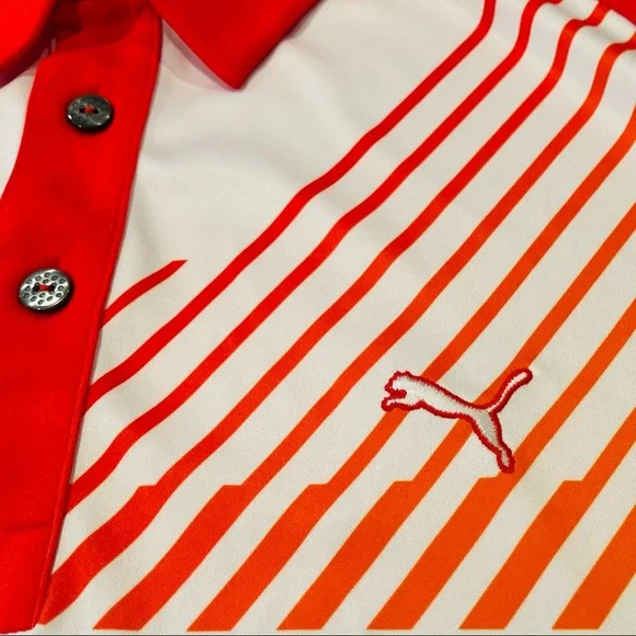 VINTAGE UNIQUE Puma Polo Shirt - Picture 3 of 10